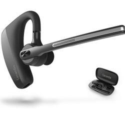 Conambo K10C Bluetooth Headset V5.2, Wireless Headset with CVC8.0 Dual Mic Noise Cancelling 16Hrs Talking Single Ear Bluetooth Earpiece for iPhone And