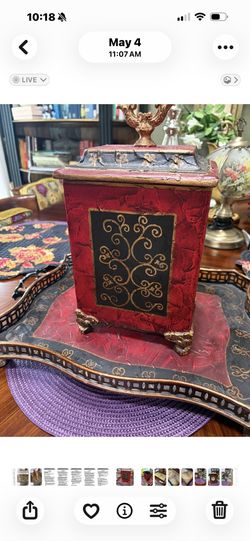 Metal Tray & container