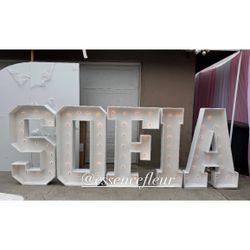 Marquee Letters And Numbers 