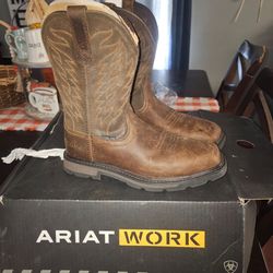 Ariat Work Steel Toe Western Work Boots 8-D size