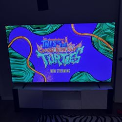 85 Inch Tv With Stand - Read Description 