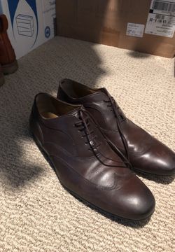 Zara man dress shoes 9.5 brown