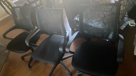Office Chair Ergonomic Desk Chair Mid-Back Mesh Computer Chair