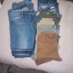  $3 Ea 910 Pr Size 8 Jeans And Sz 10  Jeans Top Brands