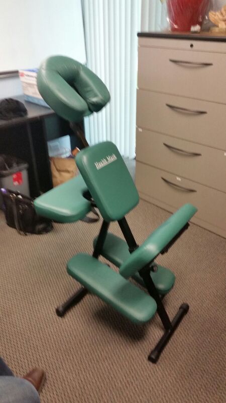 Health Mark portable massage chair -price reduced
