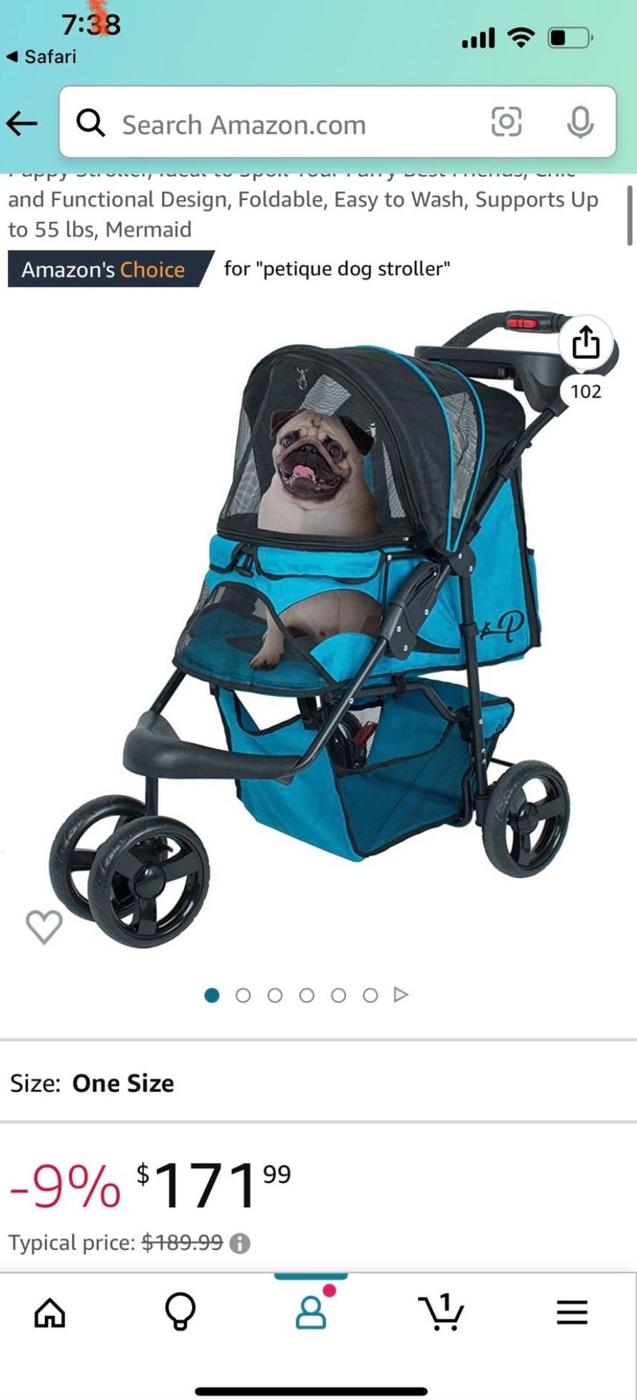 Petique Dog Stroller