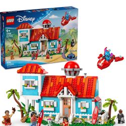 LEGO Disney Lilo and Stitch Beach House Toy - 43268