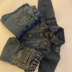 Baby Boy Jacket And Jeans 