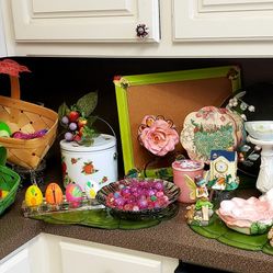 Easter Spring Collection of Vintage & New Collection of Home Decor $50 for All