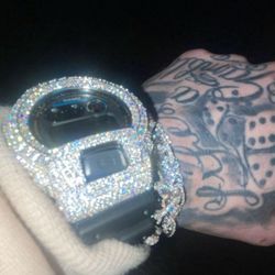 Iced out gshock