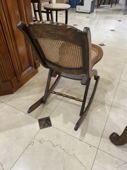 Rocking Chair Antique Folding RARE