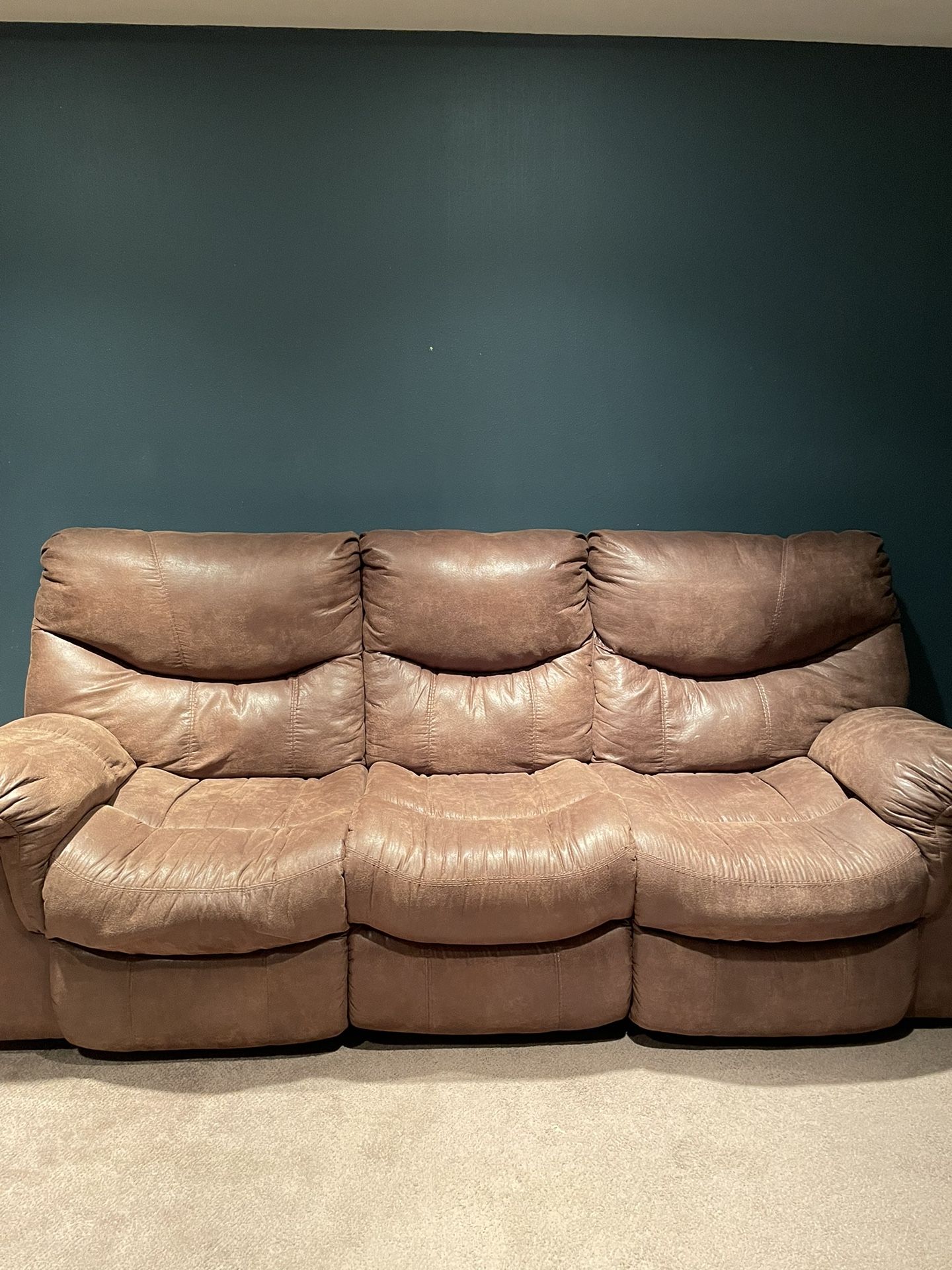 Brown Couch $250 OBO