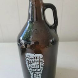 64 oz  Glass  Fermenter for Home Beer or Wine Making screw on lid missing 