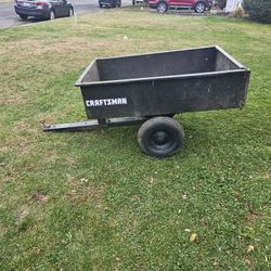 Dump  Trailer For A Tractor As Is No Warranty Cash Only Price $157.00