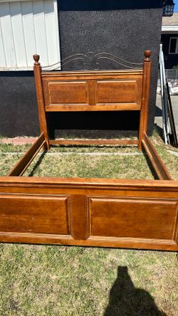 Queen size bed frame