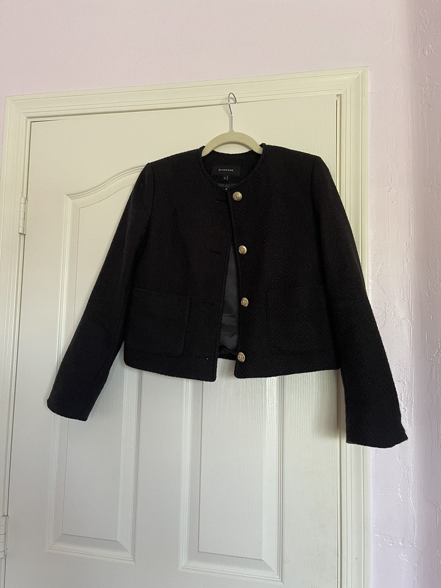 NEW GIORDANO Black Jacket