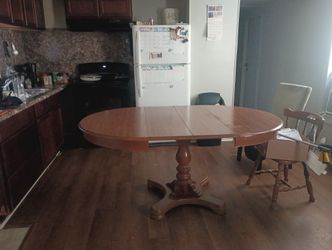 Solid Wood Table Very Heavy 