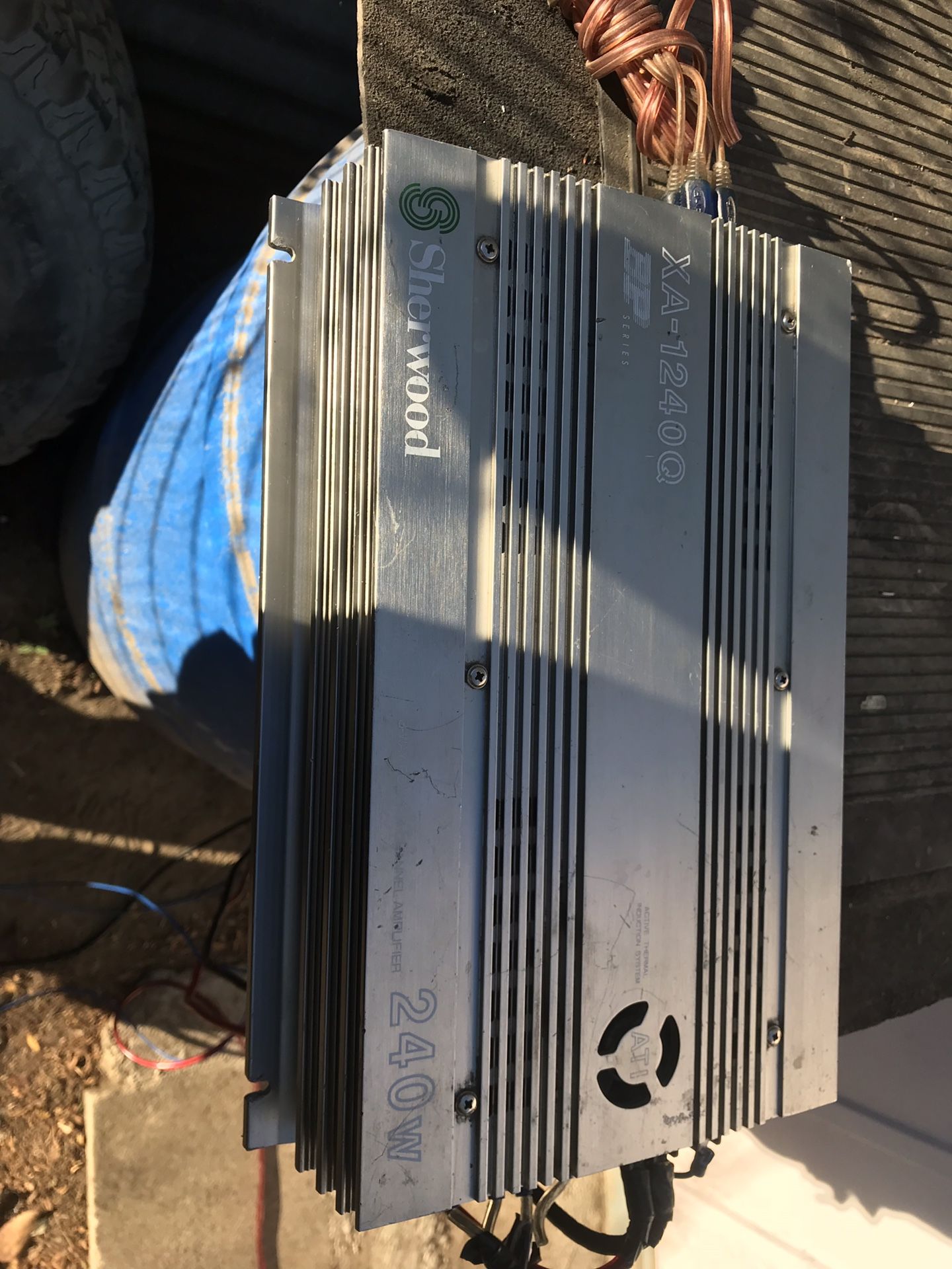 Sherwood XA-1240Q amplifier