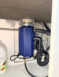 New Garbage Disposal + Installation