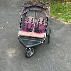 Double Fold Up Stroller 