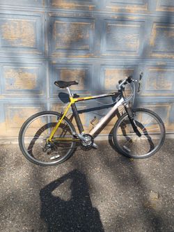 Mountain Bike with Front Suspension