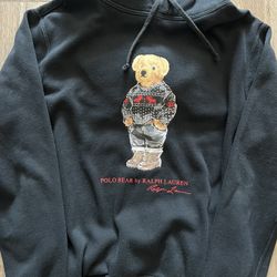 Polo Ralph Lauren Black Bear Hoodie
