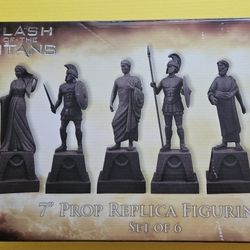 Neca Clash Of The Titans 7" Prop Replica Figurines Set Of 6