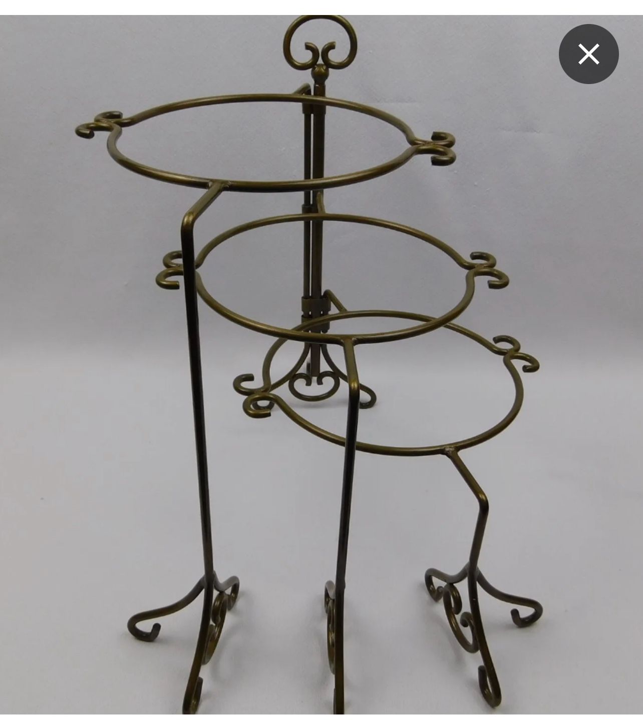 Organizador De Metal Para Poner Platos Para Buffet