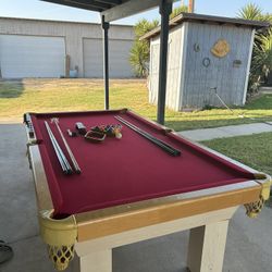 8ft Connelly Billiards Pool Table