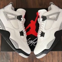 Jordan 4 Retro White Cement 