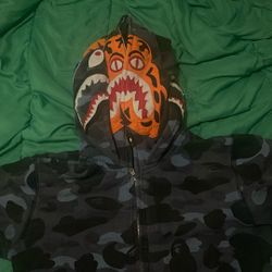 Double Hooded Bape Hoodie