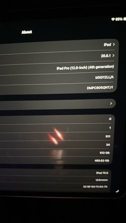 iPad 512 gb