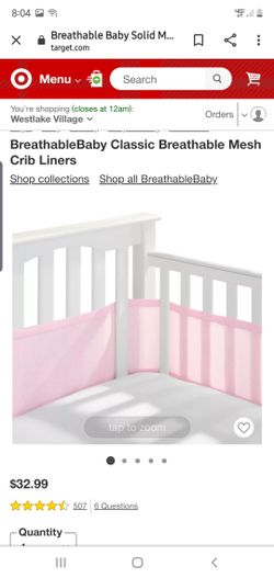 Breathable Baby Mesh Pink