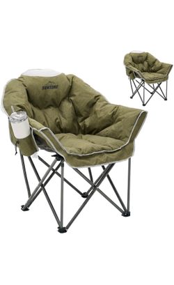 OUTDOOR LIVING SUNTIME Oversized Padded Camping Chair