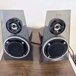 Altec Lansing Desktop Speakers – Stereo Pair, Clear Sound