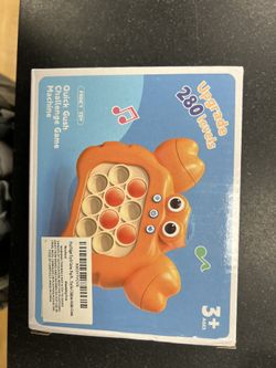 Kids Electronic Pop It Game Toy (Frog Shape, Multiple Modes)