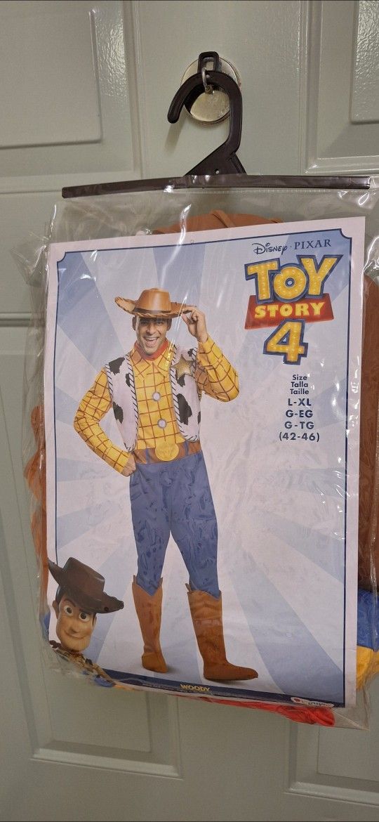Disney Toy Story 4 Woody Men's Halloween Costume 