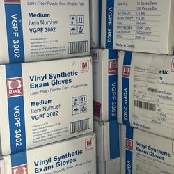 Vinyl Synthetic Exam Gloves