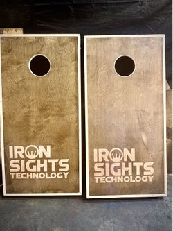 Customer engraved. Cornhole boards.  Any image or logo