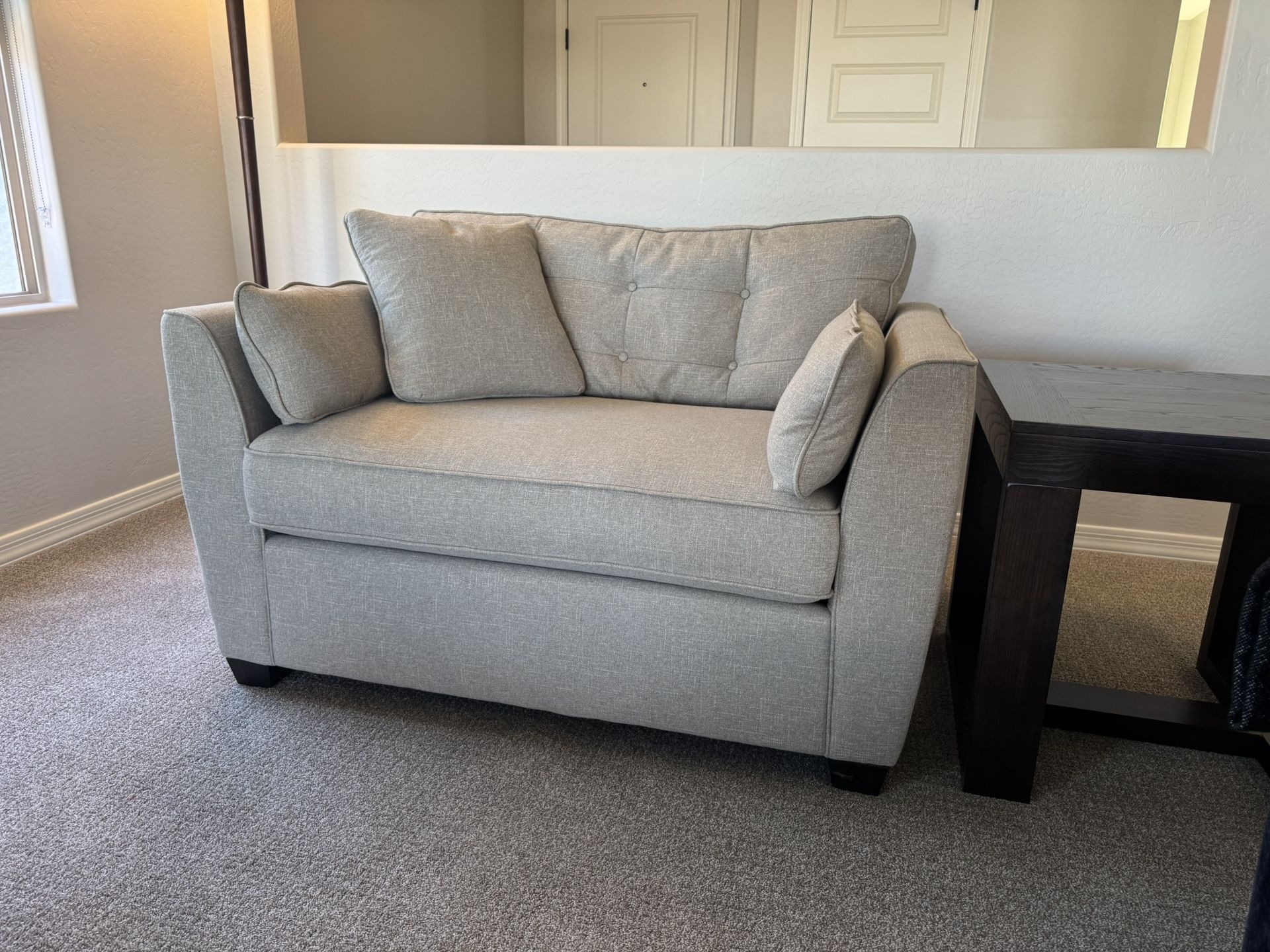 Stunning La-Z-Boy Oversized Chair With Neutral Upholstery