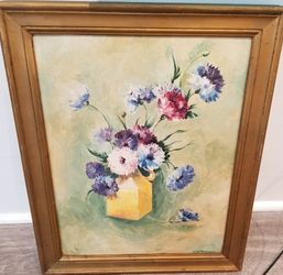 Floral Oil Painting 