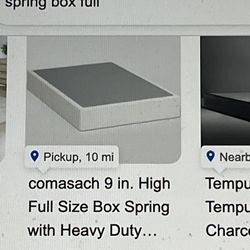 Full  spring box mattress