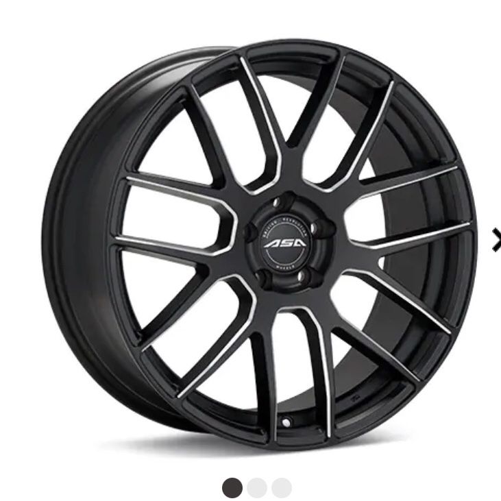 20X8.5 ASA GT13 BLack With Miller Accent
