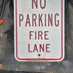 Sign No Parking 