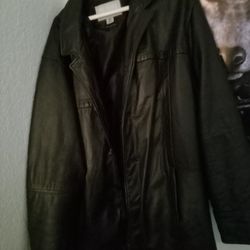 Mens Leather Jacket 2x