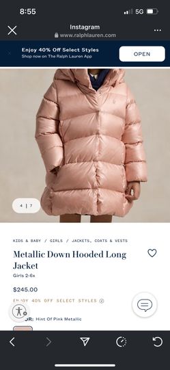 Girls Polo Coat