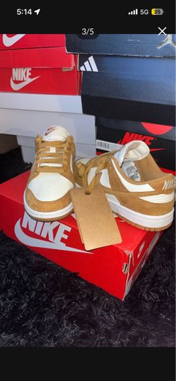 woman’s Nike dunk lows size 5