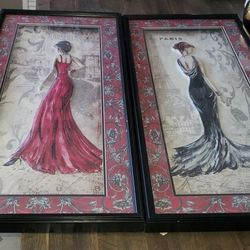 Set of 2 Wall Decor Frames