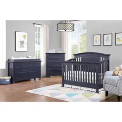 Lifetime Convertible Crib – Mystic Blue (Brand New in Box)