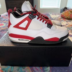 Jordan 4 red cement